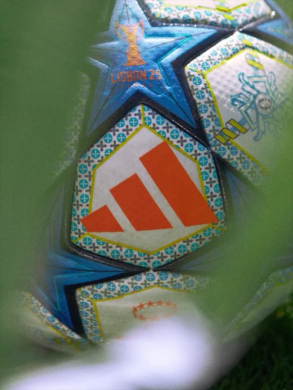 Visual composition featuring the UWCL Official Match ball